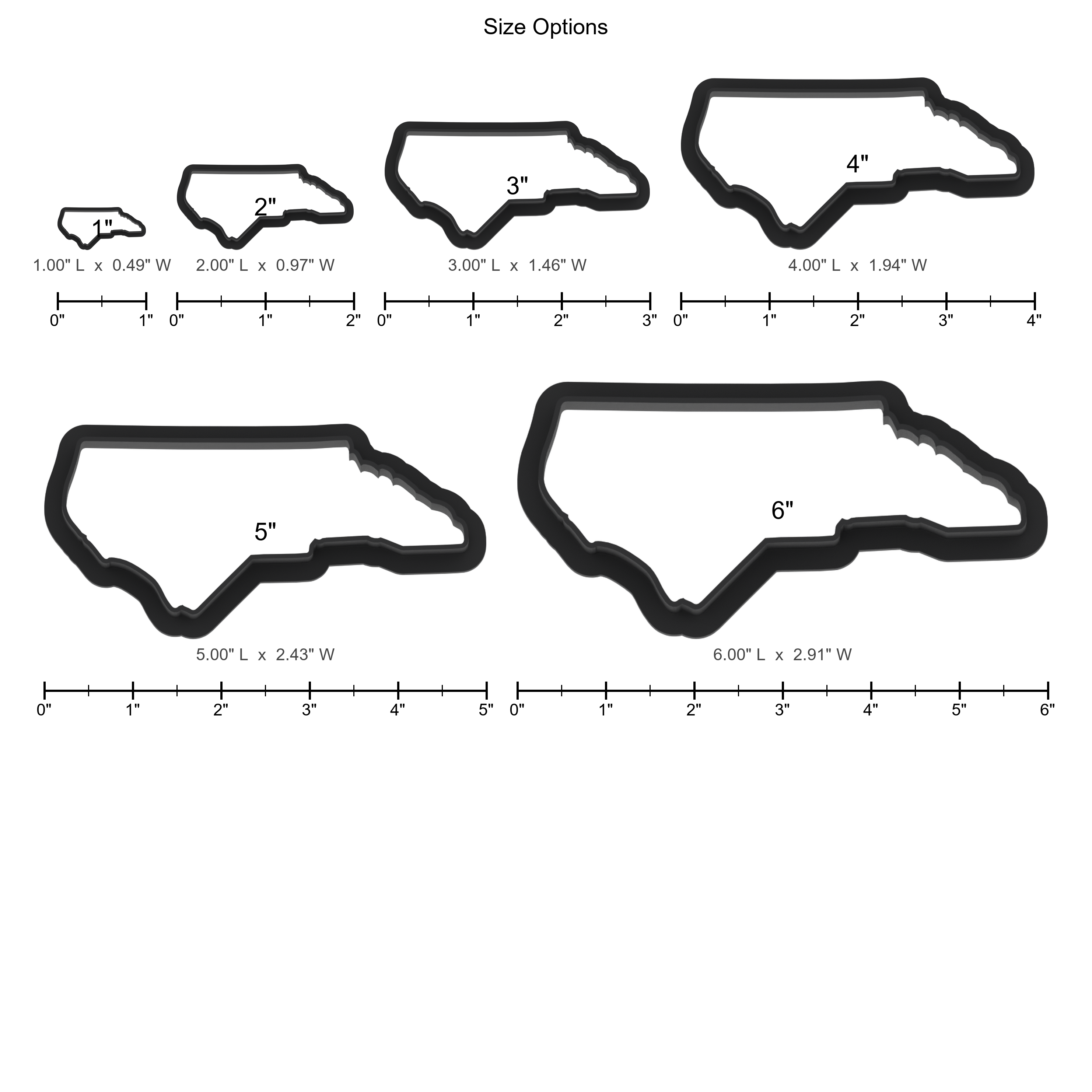 North Carolina State Cookie Cutter with Easy Push Design — photo 5
