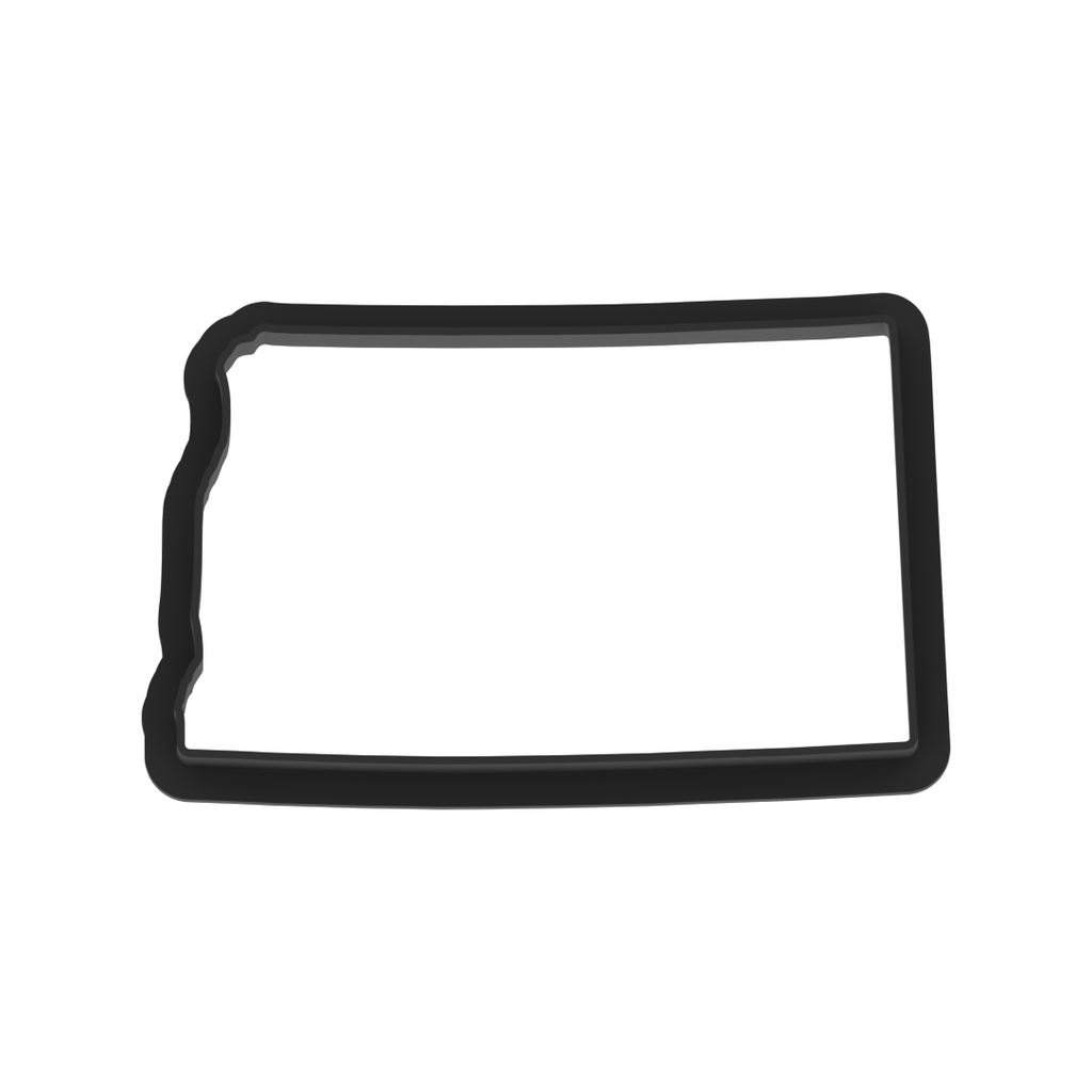 North Dakota State Cookie Cutter with Easy Push Design — photo 5