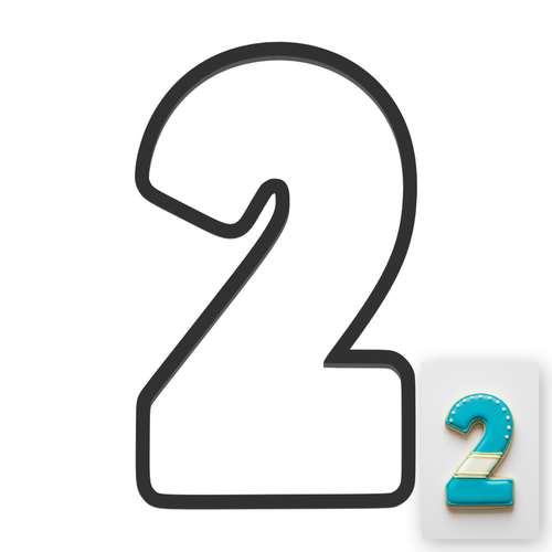 2 Cookie Cutter with Easy Push Design — main photo