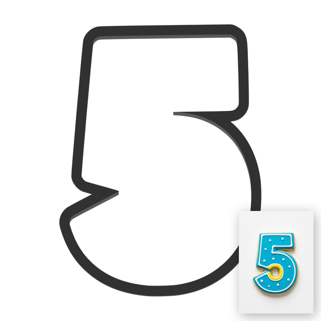 5 Cookie Cutter with Easy Push Design — main photo