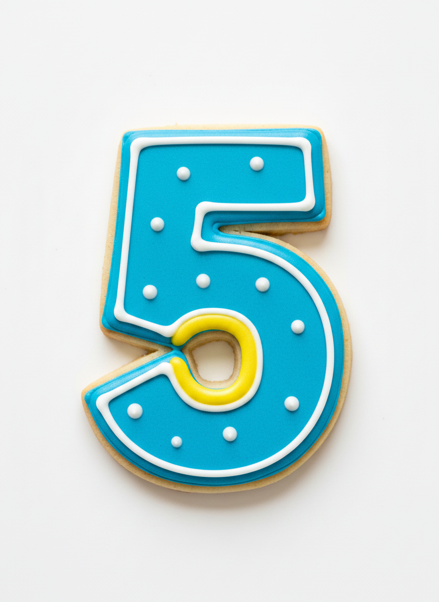 5 Cookie Cutter with Easy Push Design — photo 2