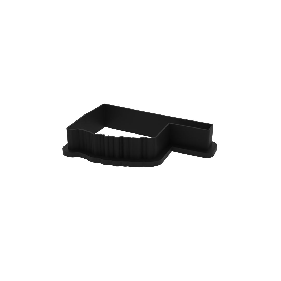 Oklahoma State Cookie Cutter with Easy Push Design — photo 4