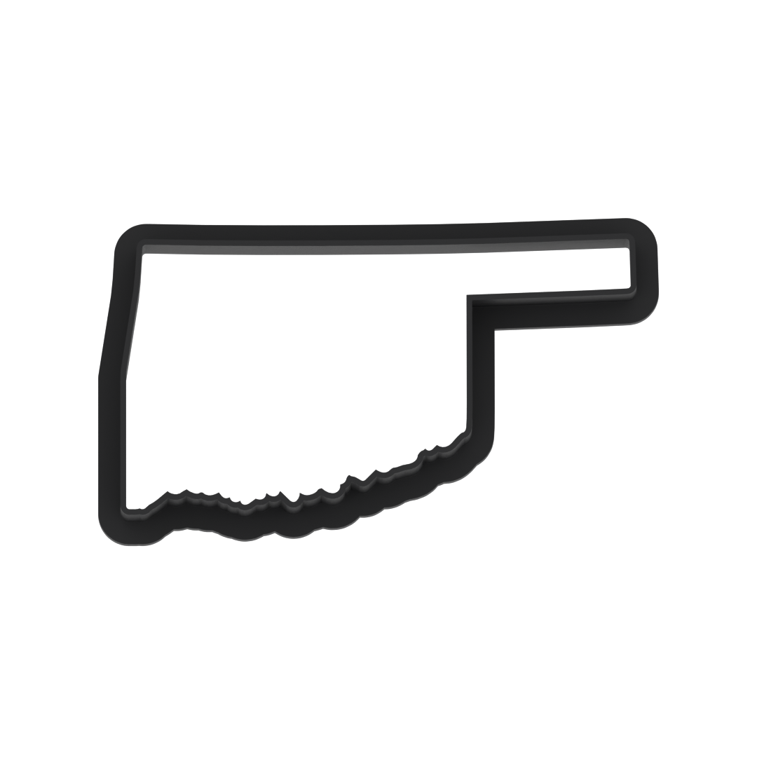 Oklahoma State Cookie Cutter with Easy Push Design — photo 6