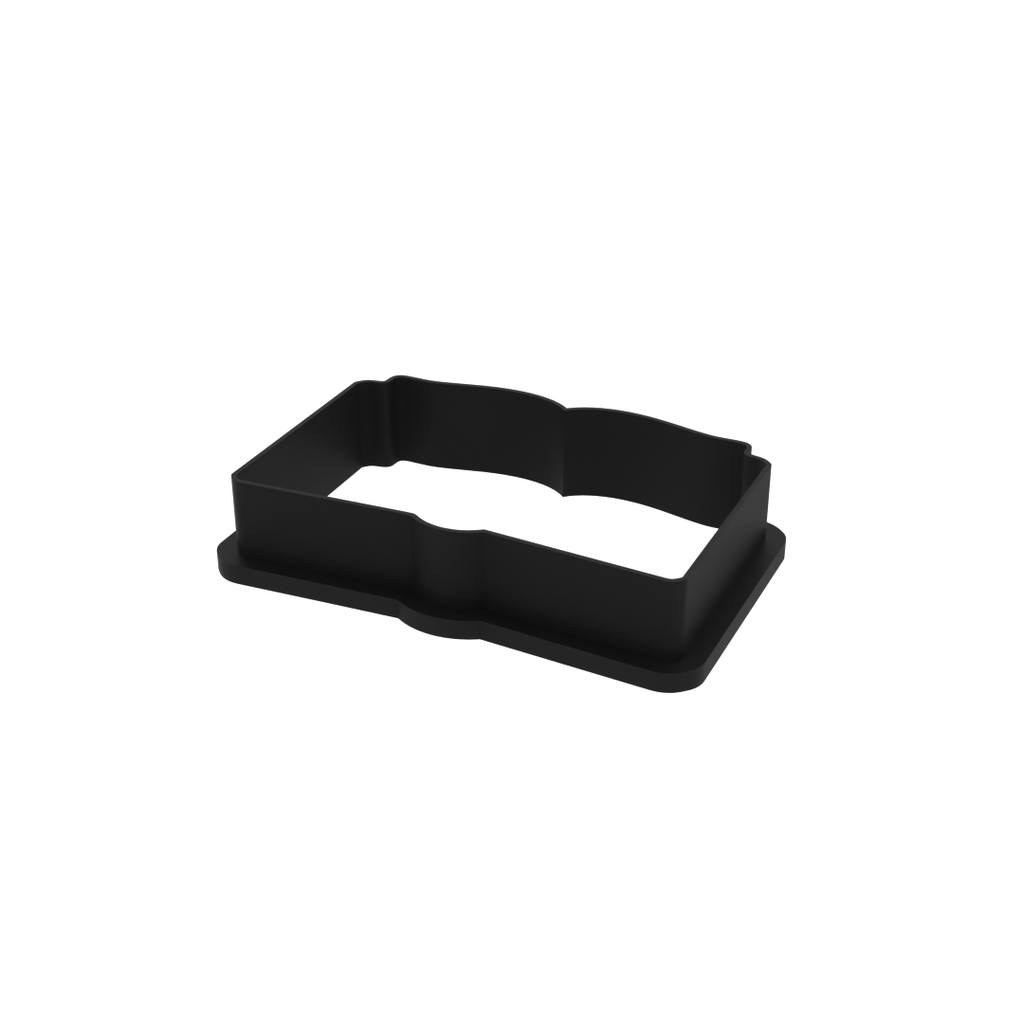 Open Book Cookie Cutter with Easy Push Design — photo 4