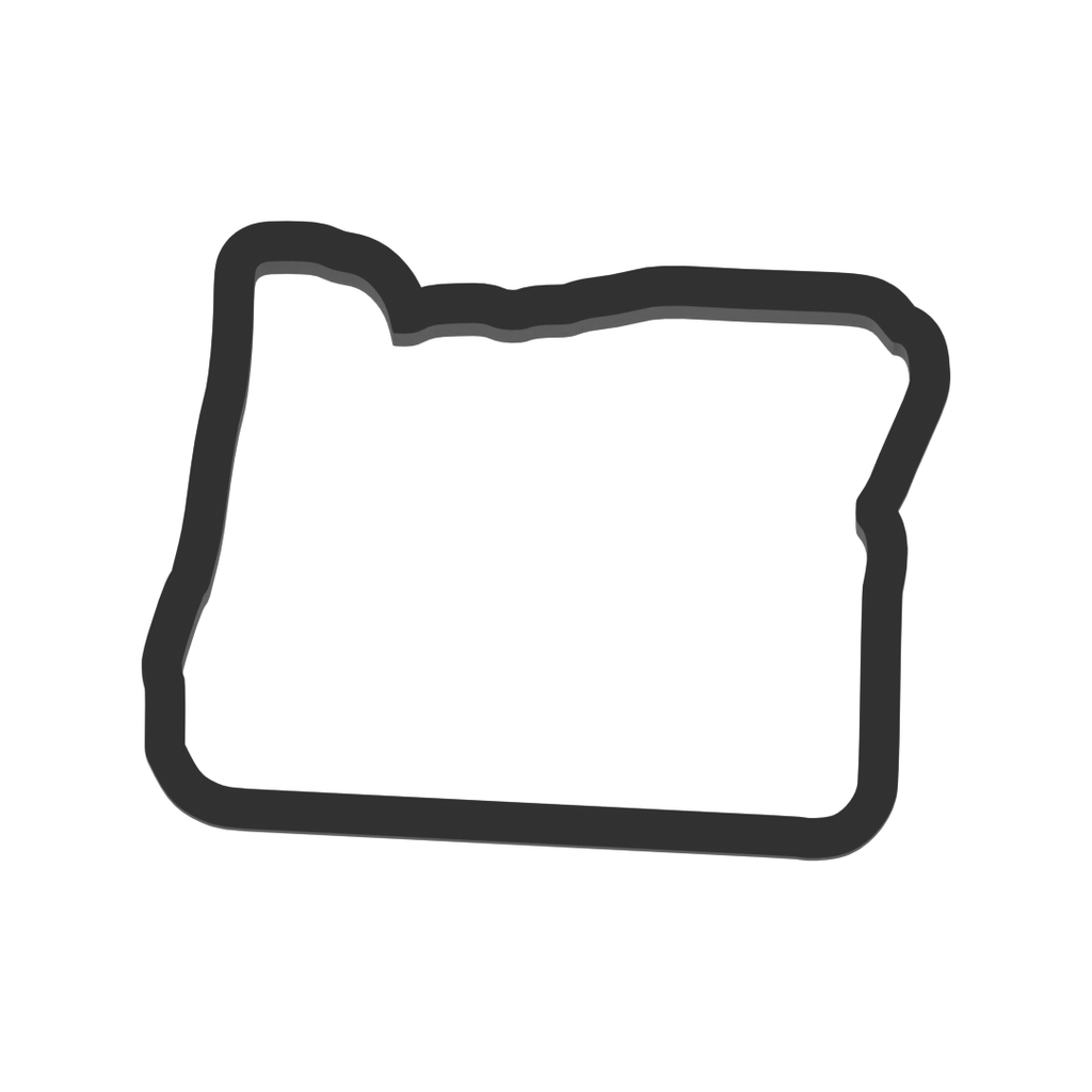 Oregon State Cookie Cutter with Easy Push Design — photo 3