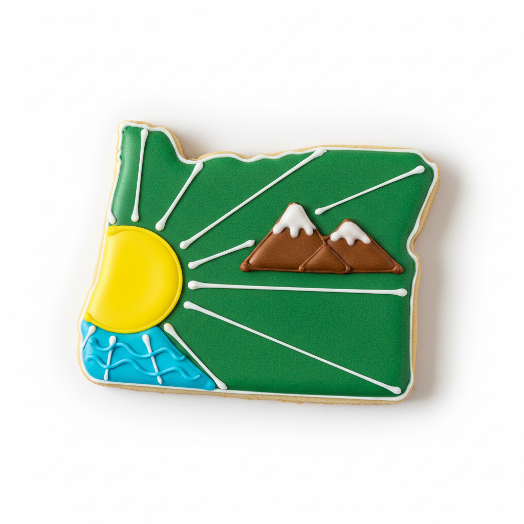 Oregon State Cookie Cutter with Easy Push Design — photo 2