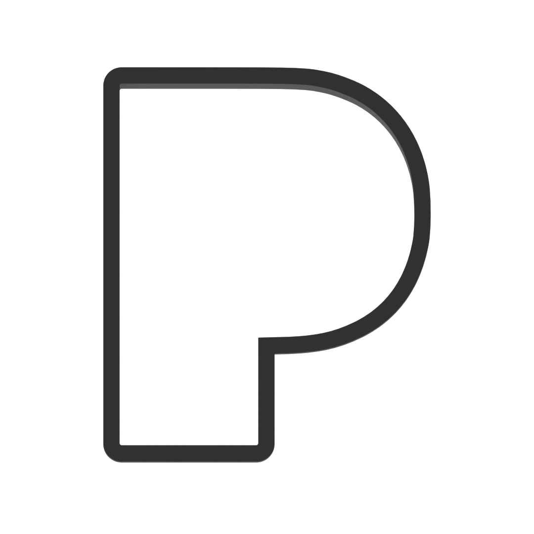 P Capital Block Letter Cookie Cutter with Easy Push Design — photo 3