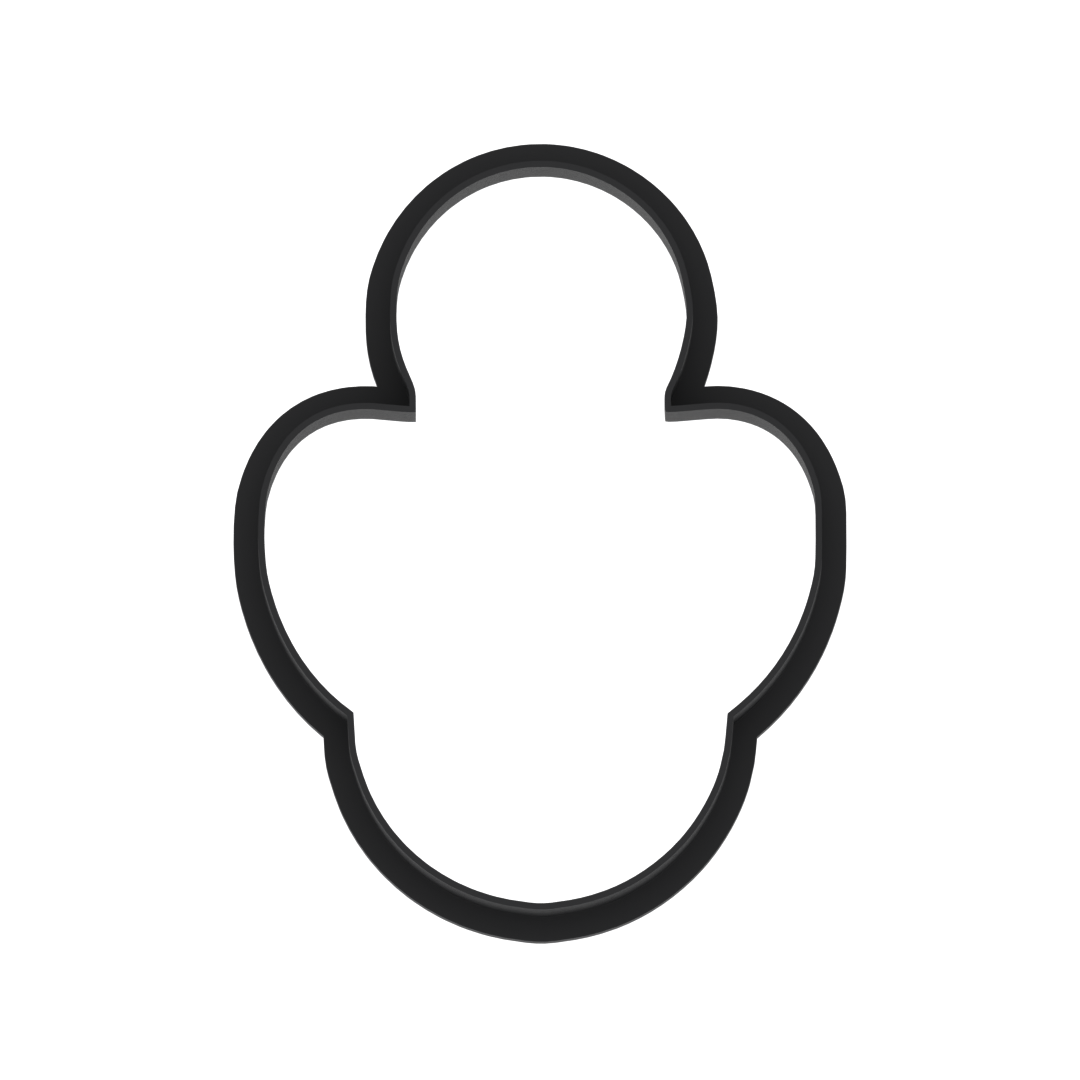 Pacifier Cookie Cutter with Easy Push Design — photo 5