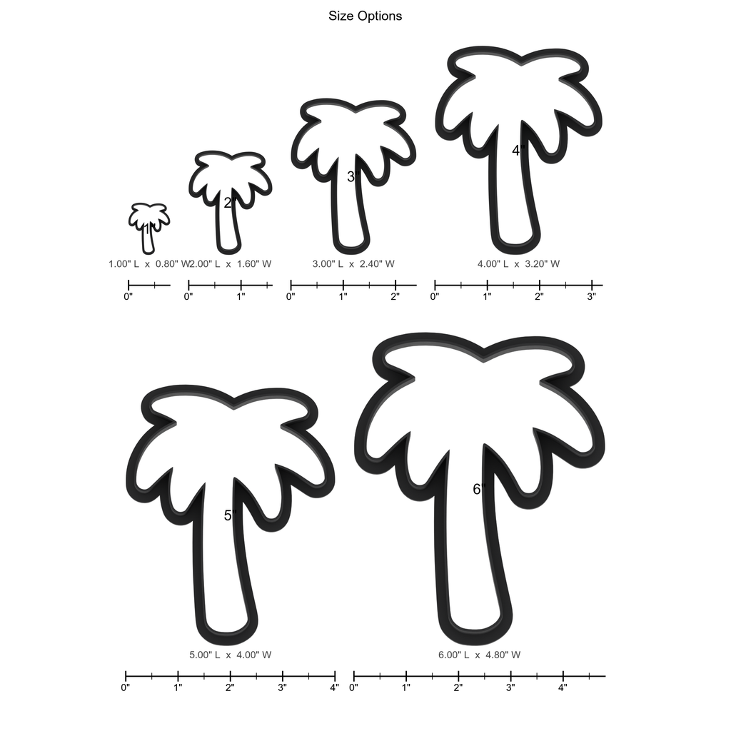 Palm Tree Cookie Cutter with Easy Push Design — photo 5