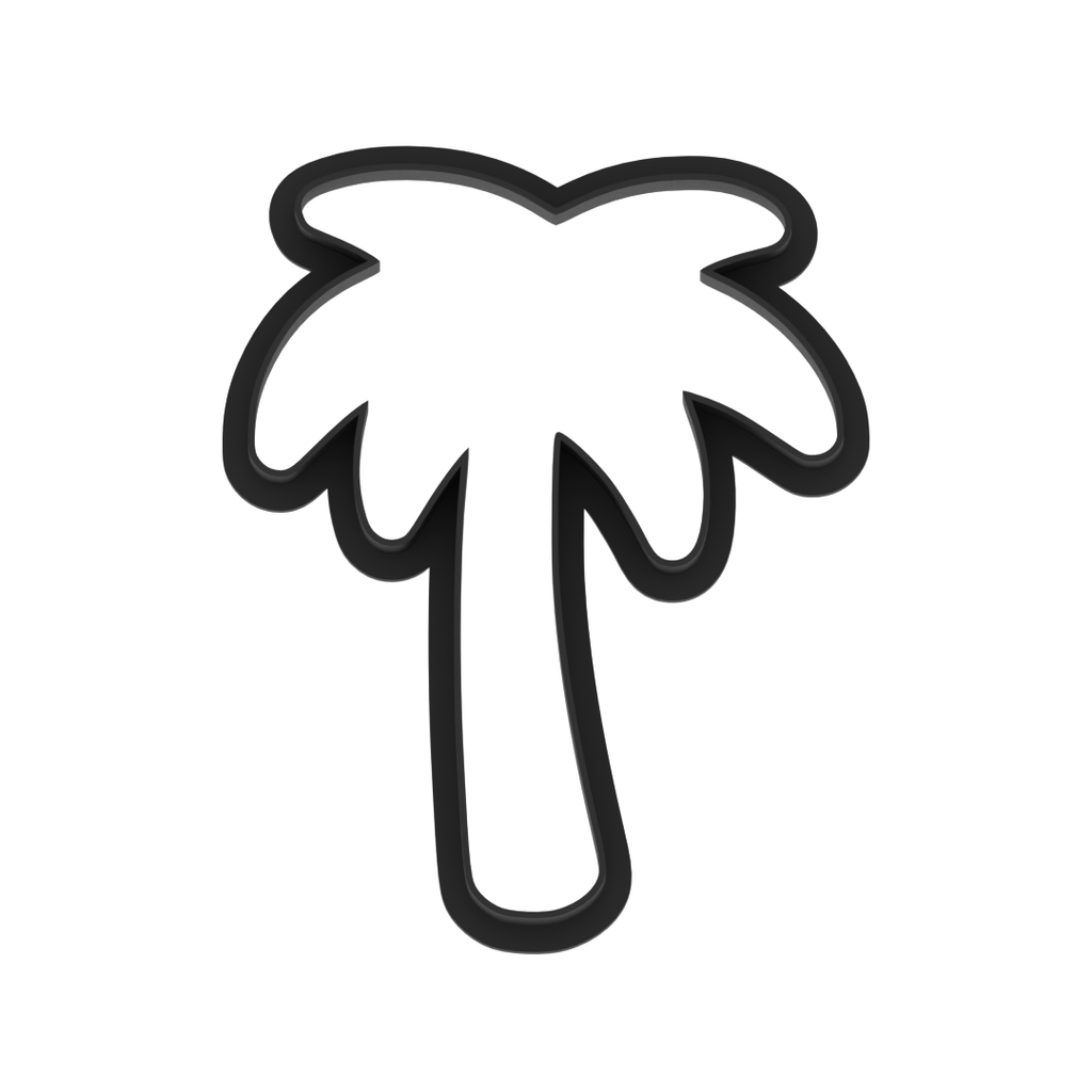 Palm Tree Cookie Cutter with Easy Push Design — photo 6