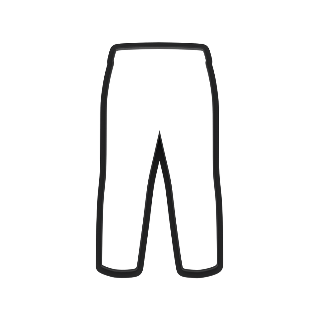 Pants Cookie Cutter with Easy Push Design — photo 6
