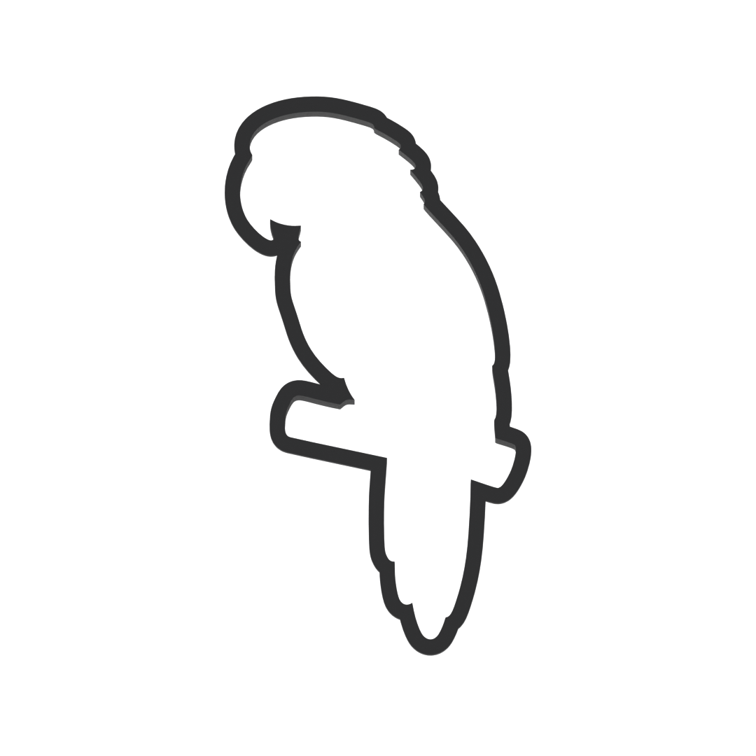 Parrot Cookie Cutter with Easy Push Design — photo 3