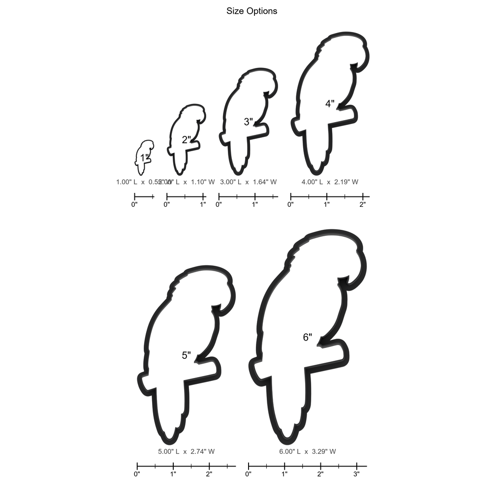 Parrot Cookie Cutter with Easy Push Design — photo 5