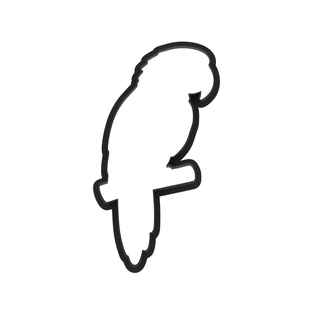 Parrot Cookie Cutter with Easy Push Design — photo 6