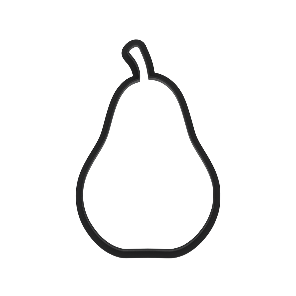 Pear Cookie Cutter with Easy Push Design — photo 5