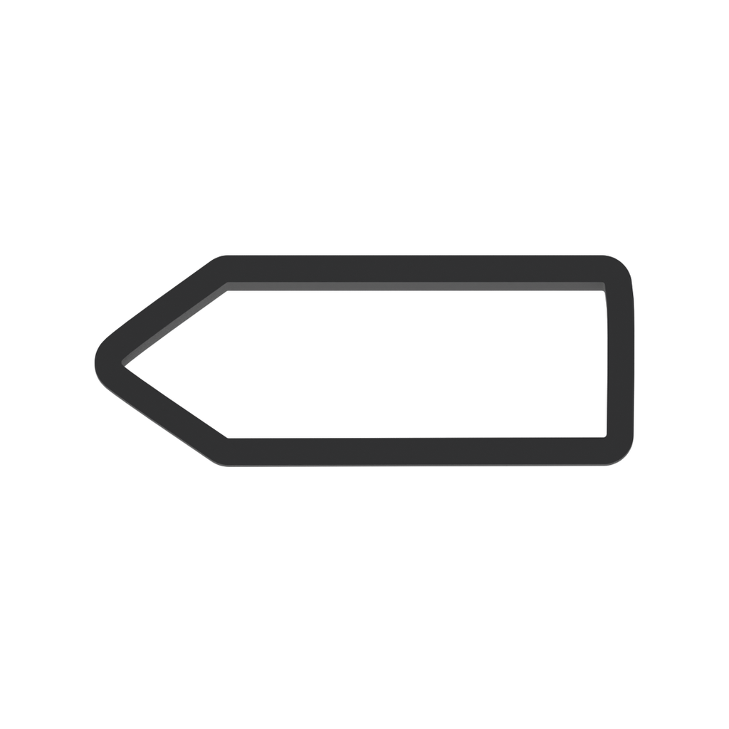 Pencil Cookie Cutter with Easy Push Design — photo 3