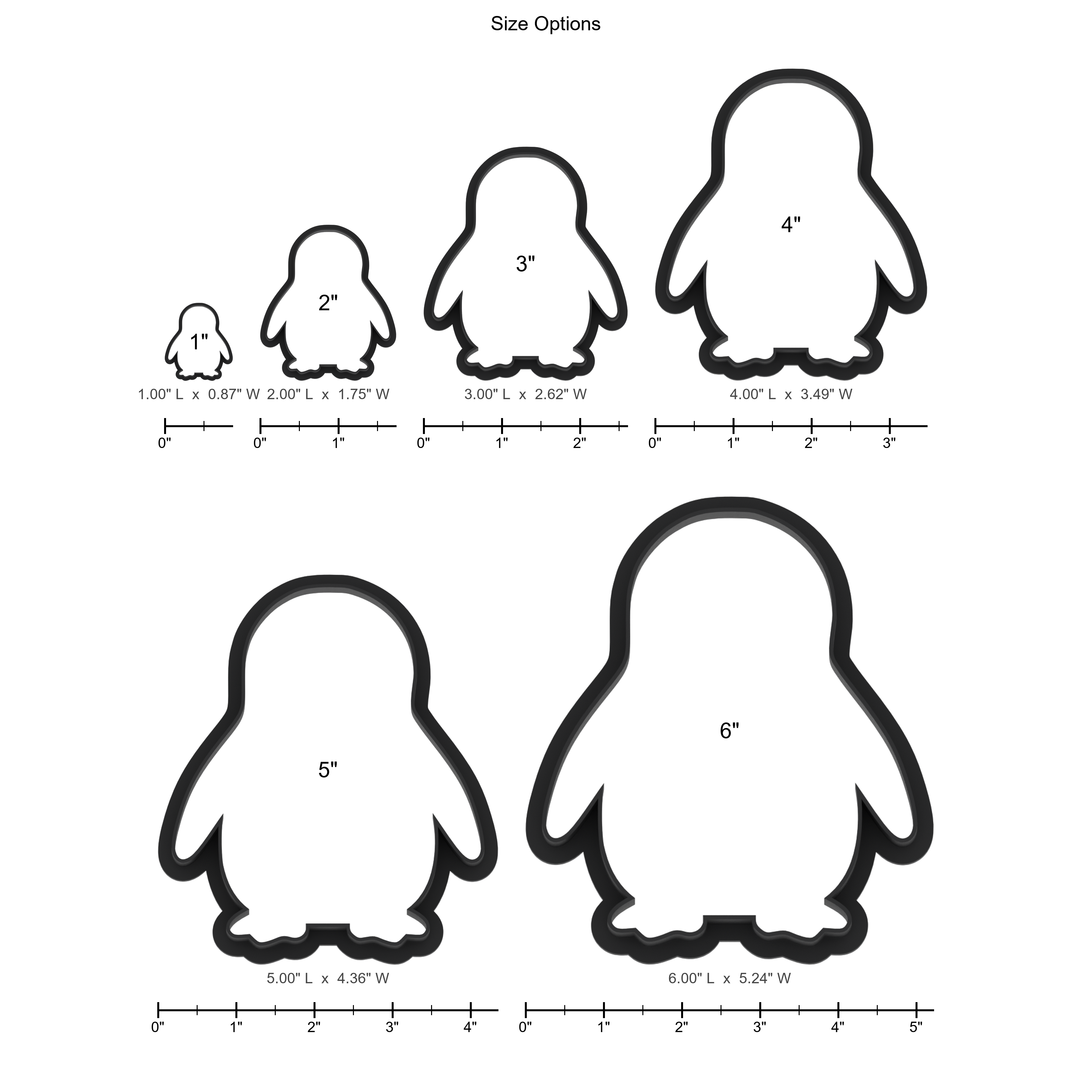Penguin Cookie Cutter with Easy Push Design — photo 5