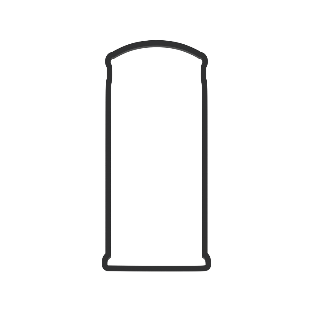 Phone Booth Cookie Cutter with Easy Push Design — photo 3