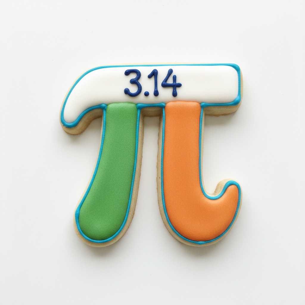 Pi Cookie Cutter with Easy Push Design — photo 2