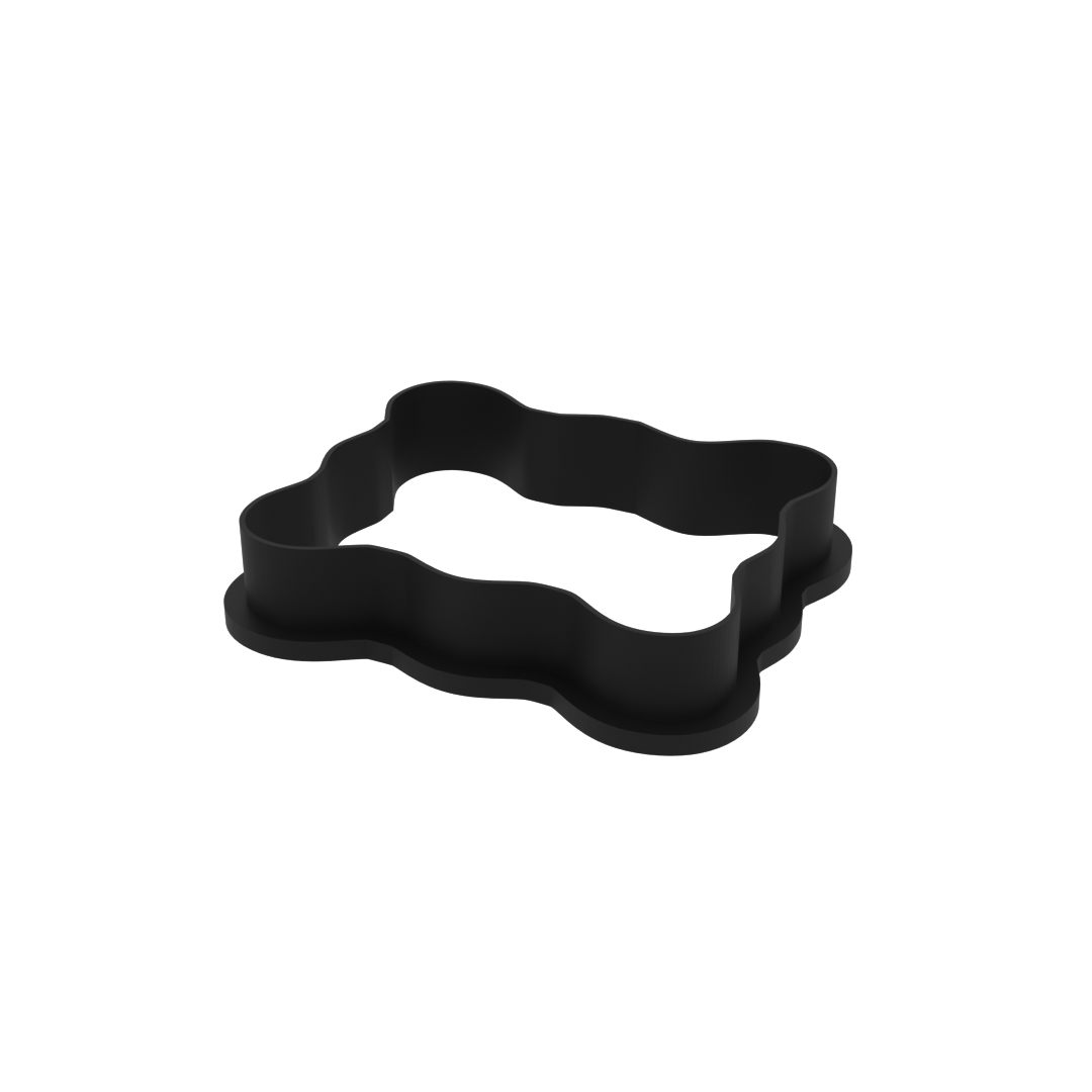 Picture Frame Cookie Cutter with Easy Push Design — photo 4