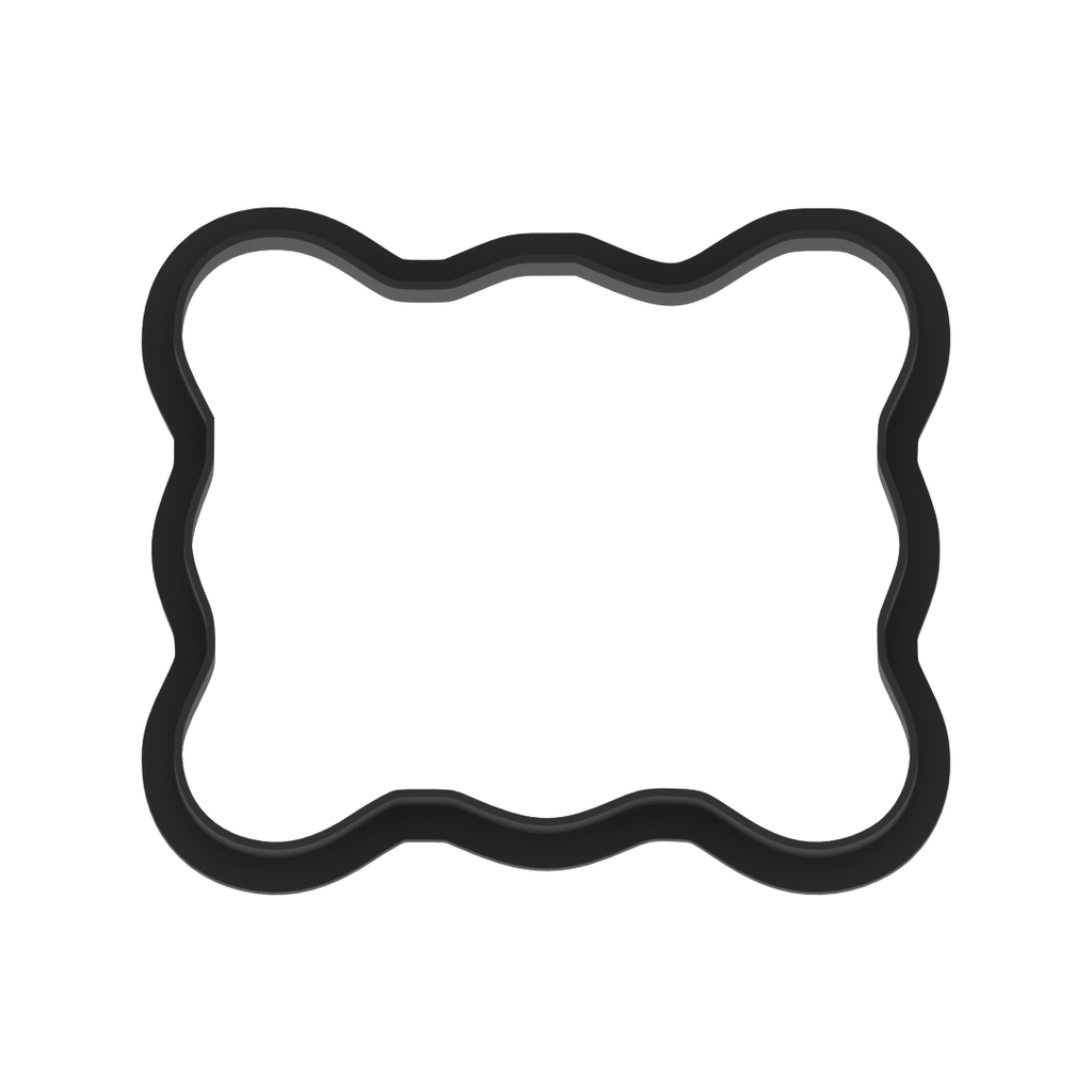 Picture Frame Cookie Cutter with Easy Push Design — photo 5