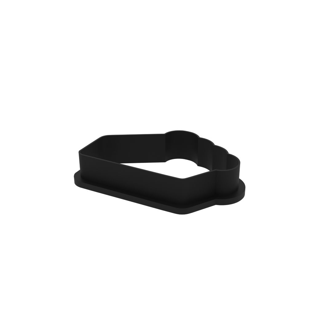 Pie Slice Cookie Cutter with Easy Push Design — photo 4