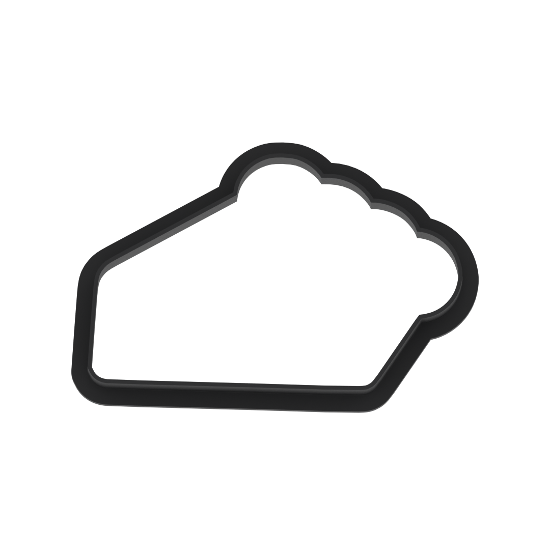 Pie Slice Cookie Cutter with Easy Push Design — photo 5