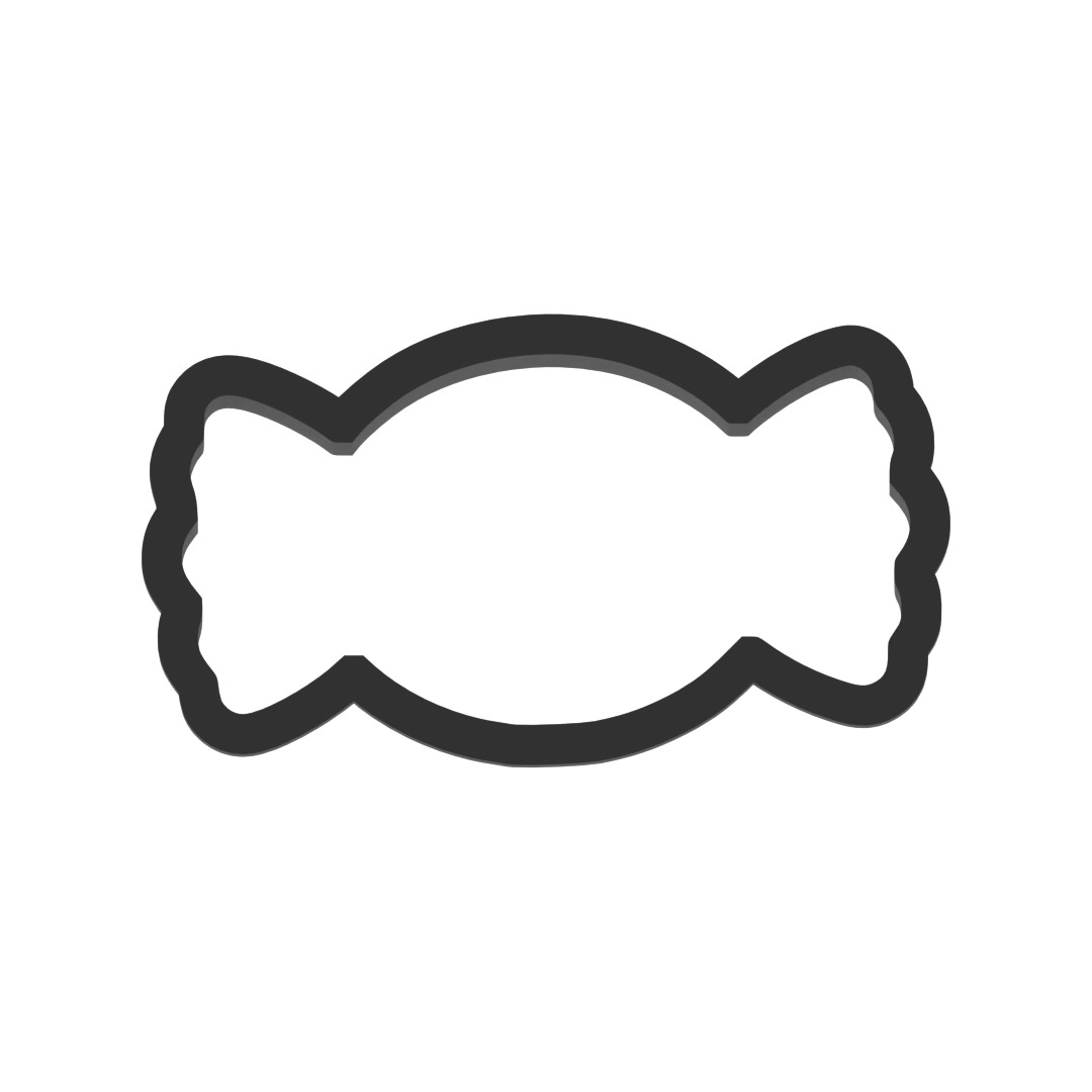 Piece Of Candy Cookie Cutter with Easy Push Design — photo 3