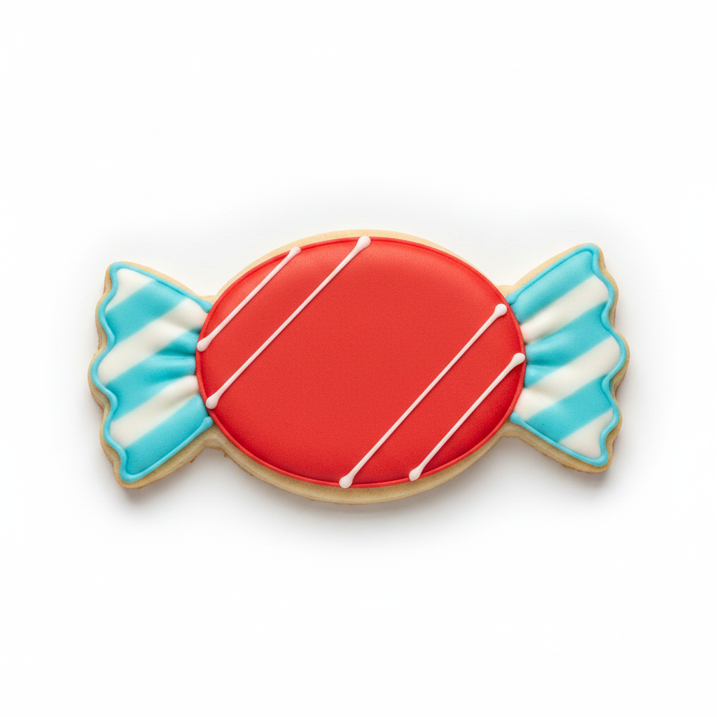 Piece Of Candy Cookie Cutter with Easy Push Design — photo 2