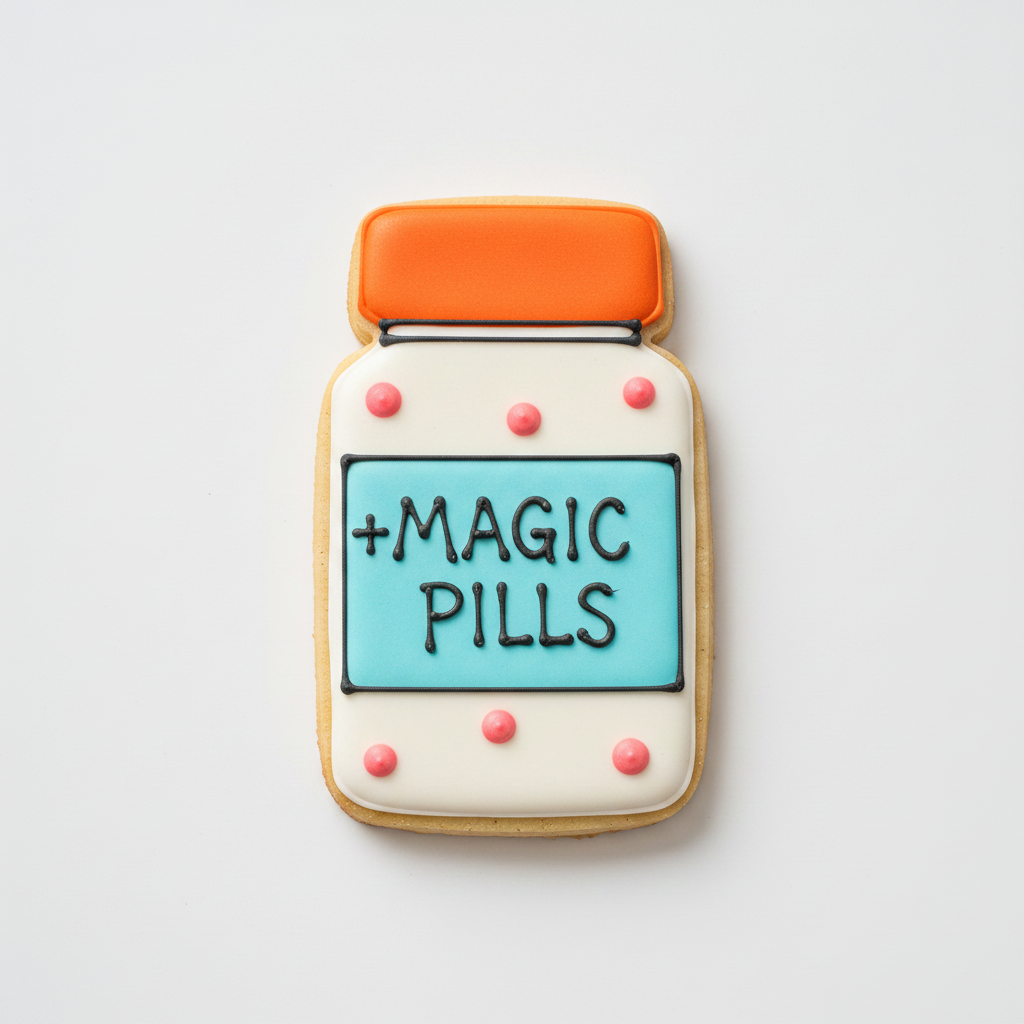 Pill Bottle Cookie Cutter with Easy Push Design — photo 2