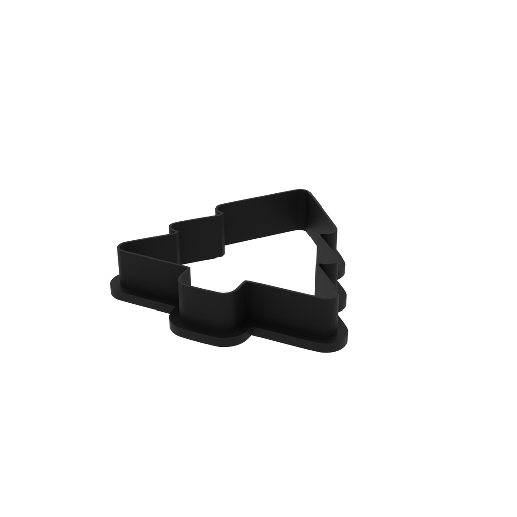 Pine Christmas Tree Cookie Cutter with Easy Push Design — photo 4