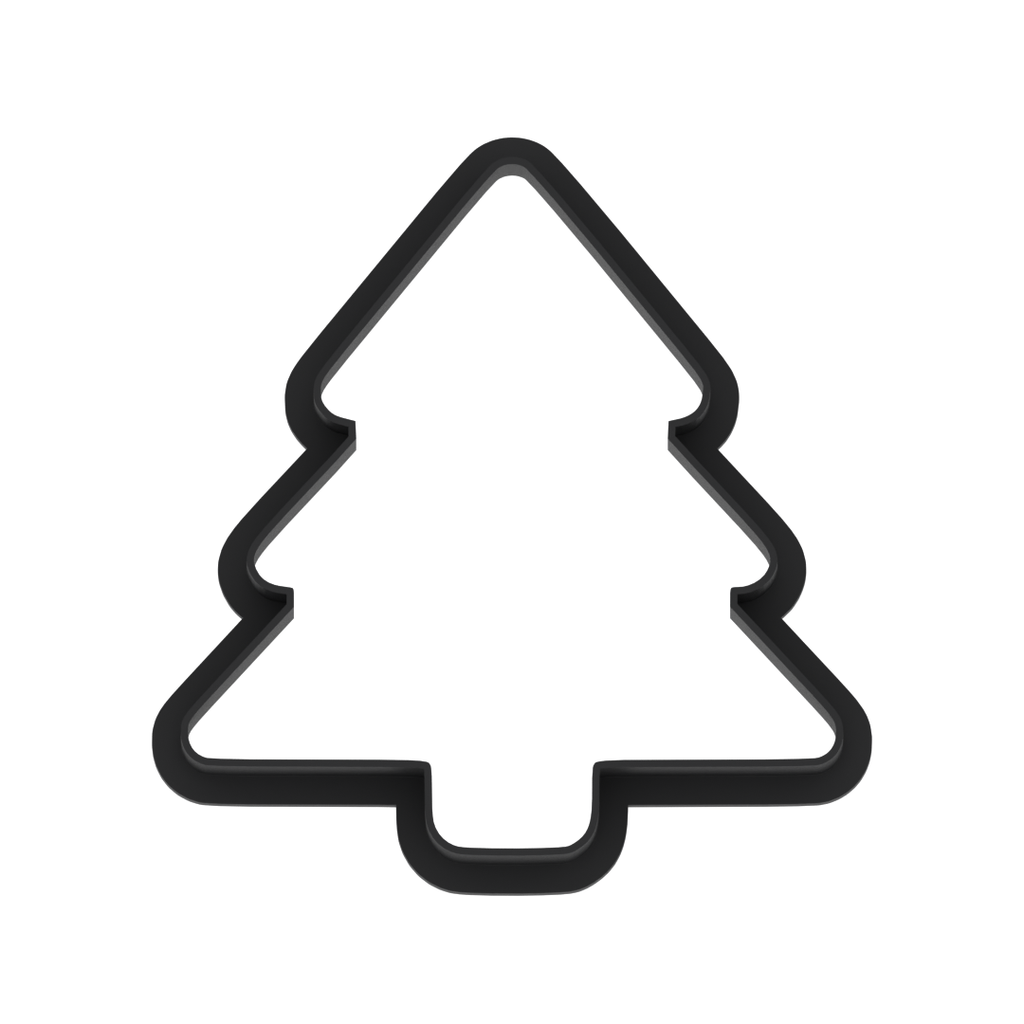 Pine Christmas Tree Cookie Cutter with Easy Push Design — photo 5