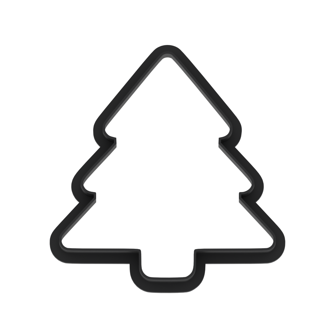 Pine Christmas Tree Cookie Cutter with Easy Push Design — photo 5