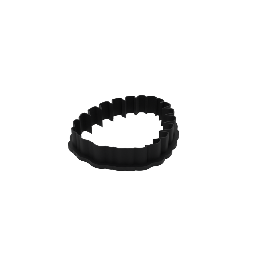 Pinecone Cookie Cutter with Easy Push Design — photo 4