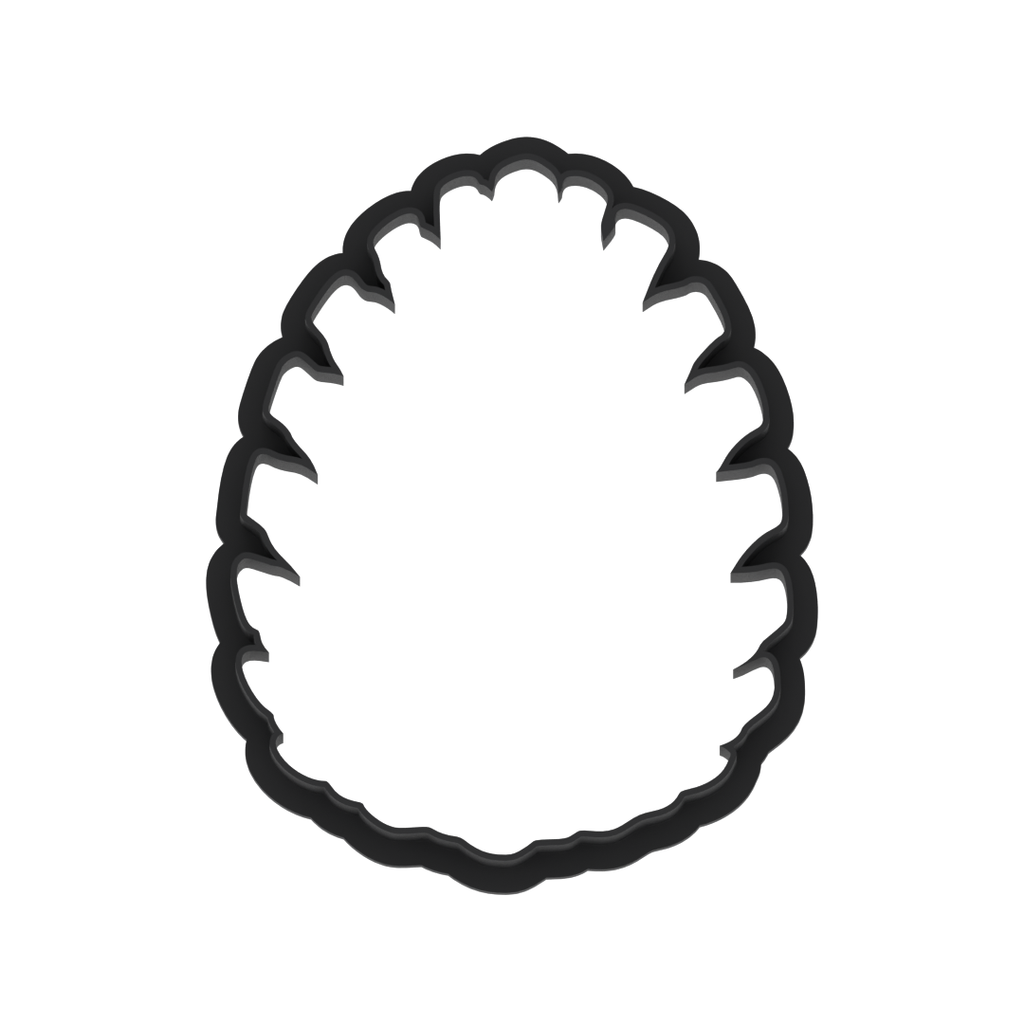 Pinecone Cookie Cutter with Easy Push Design — photo 6