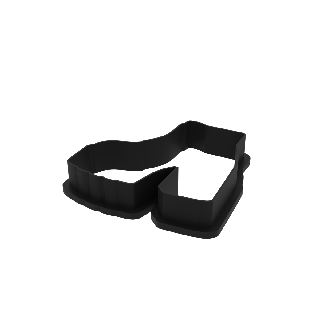 Platform Shoe Cookie Cutter with Easy Push Design — photo 4