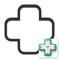 Plus Sign Cookie Cutter with Easy Push Design — main photo