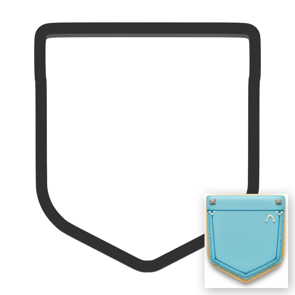 Pocket Cookie Cutter with Easy Push Design — main photo