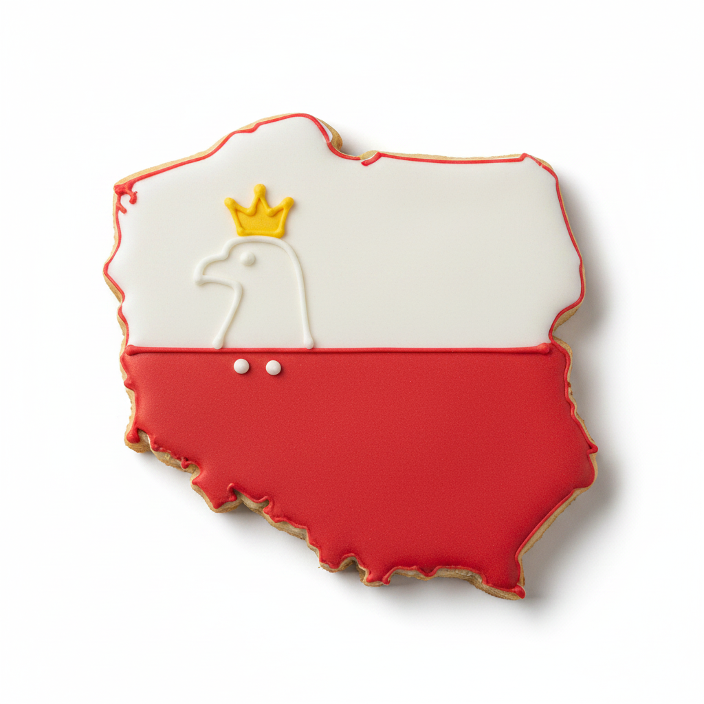 Poland Cookie Cutter with Easy Push Design — photo 2