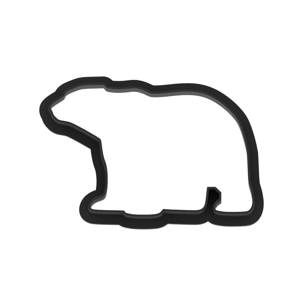 Polar Bear Cookie Cutter with Easy Push Design — photo 5