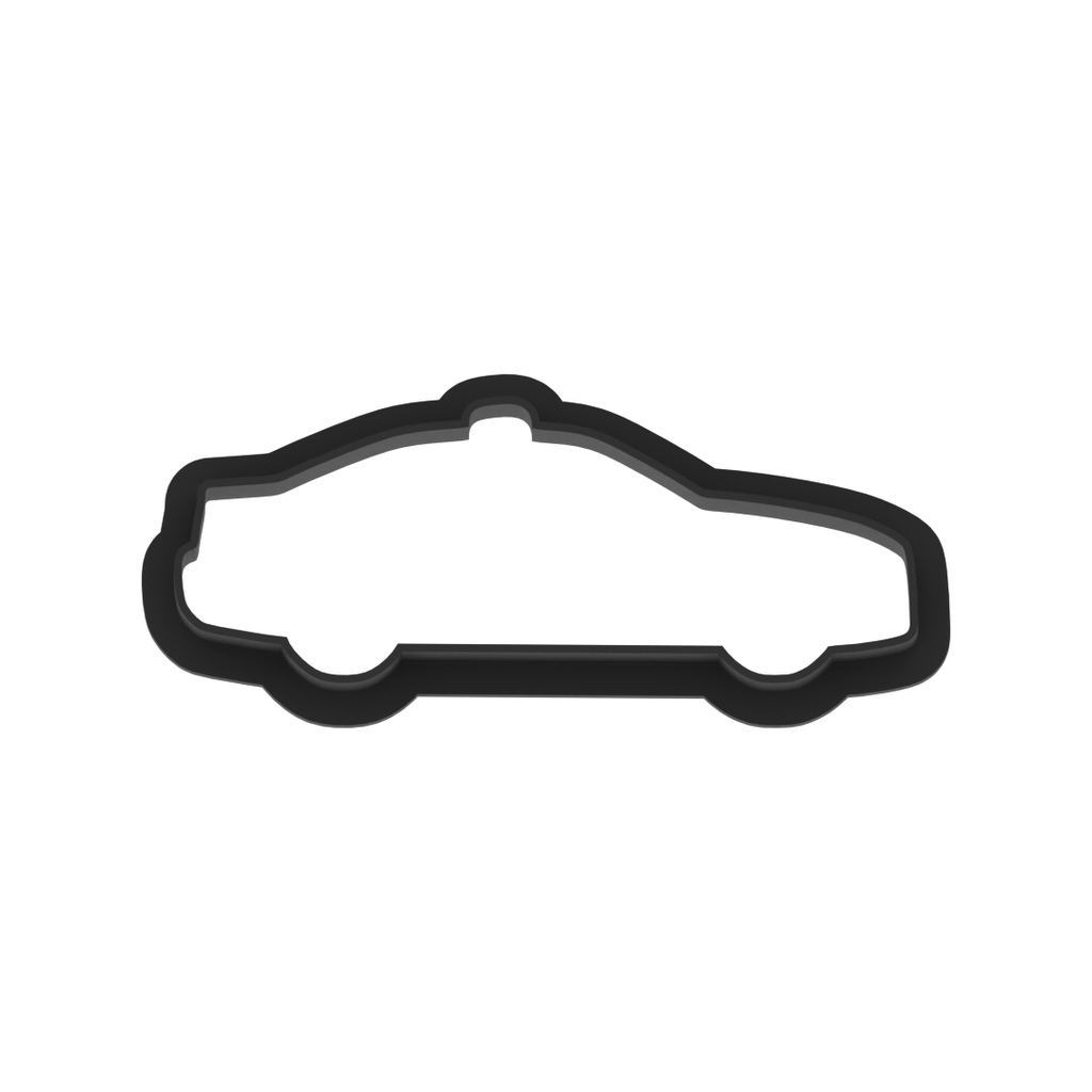 Police Car Cookie Cutter with Easy Push Design — photo 5