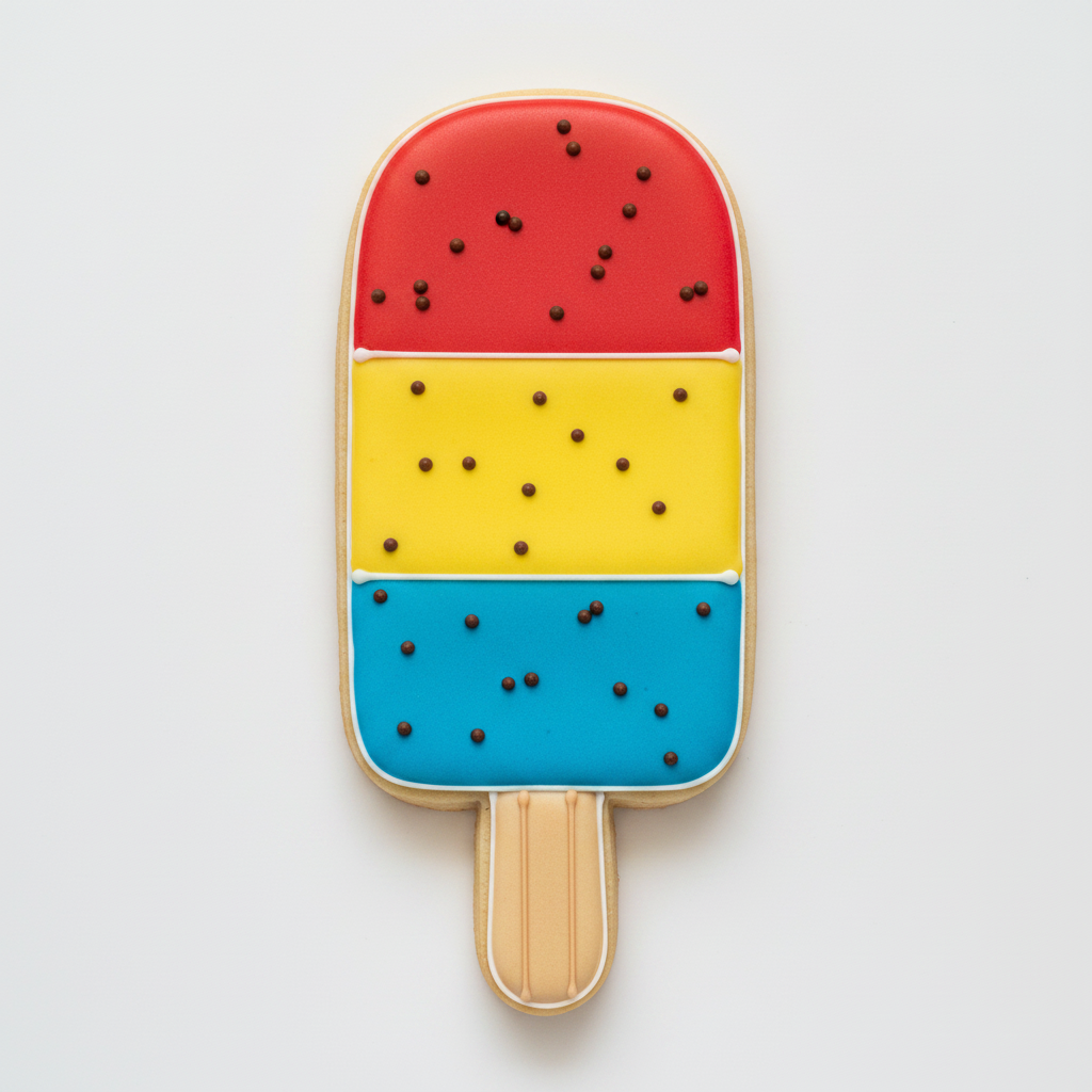 Popsicle Cookie Cutter with Easy Push Design — photo 2