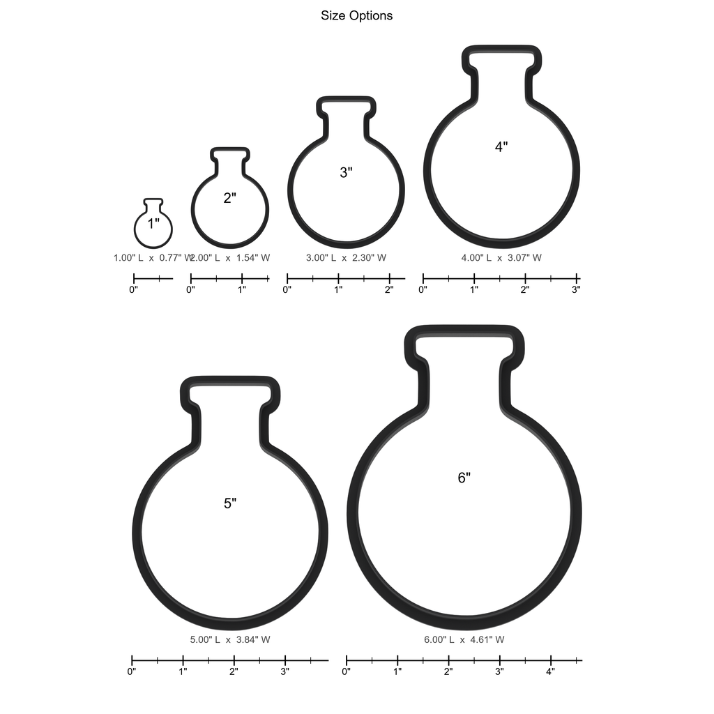 Potion Jar Cookie Cutter with Easy Push Design — photo 5