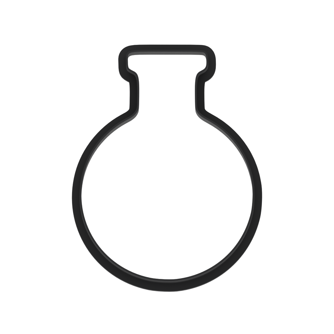 Potion Jar Cookie Cutter with Easy Push Design — photo 6