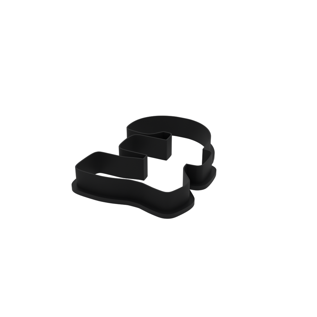 Pound Symbol Cookie Cutter with Easy Push Design — photo 4