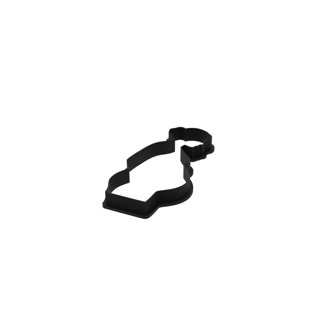 Pregnant Woman Cookie Cutter with Easy Push Design — photo 4