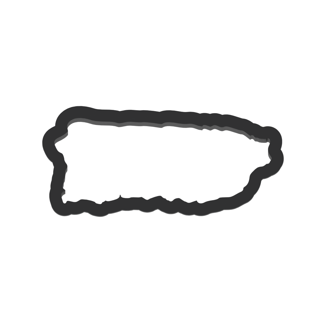 Puerto Rico Cookie Cutter with Easy Push Design — photo 3