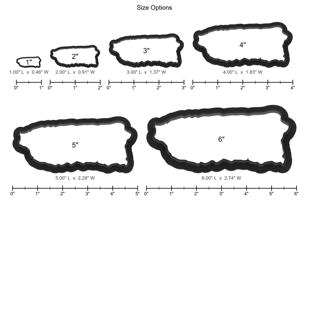 Puerto Rico Cookie Cutter with Easy Push Design — photo 5