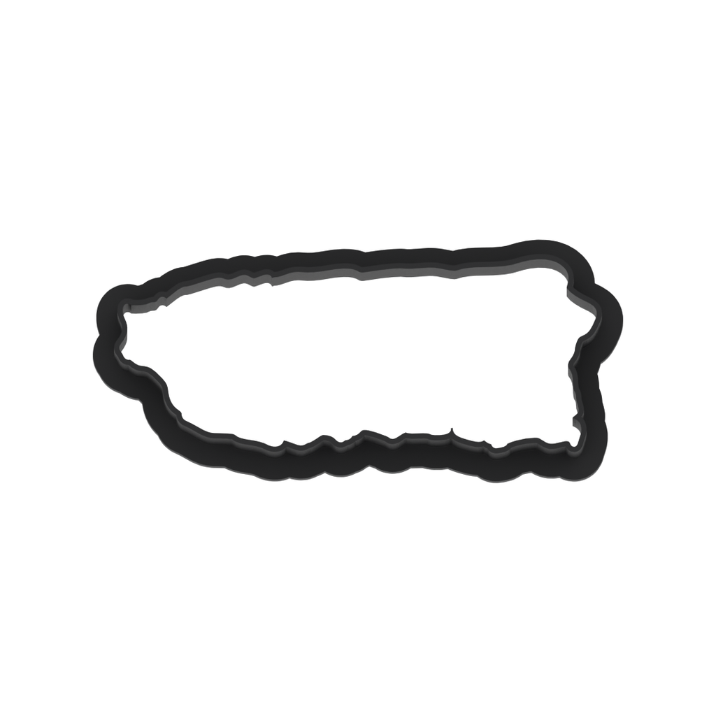 Puerto Rico Cookie Cutter with Easy Push Design — photo 6