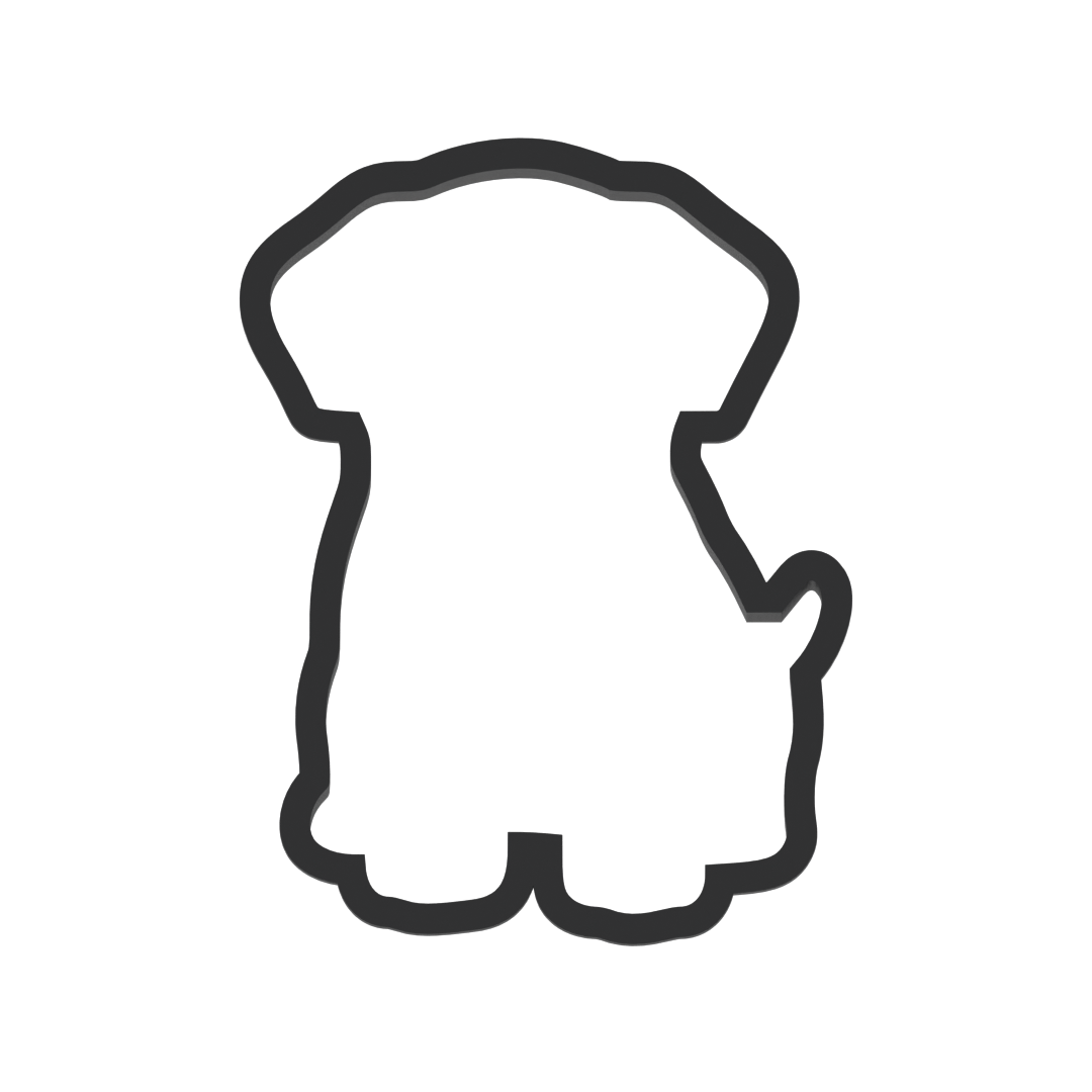 Puppy Dog Cookie Cutter with Easy Push Design — photo 3